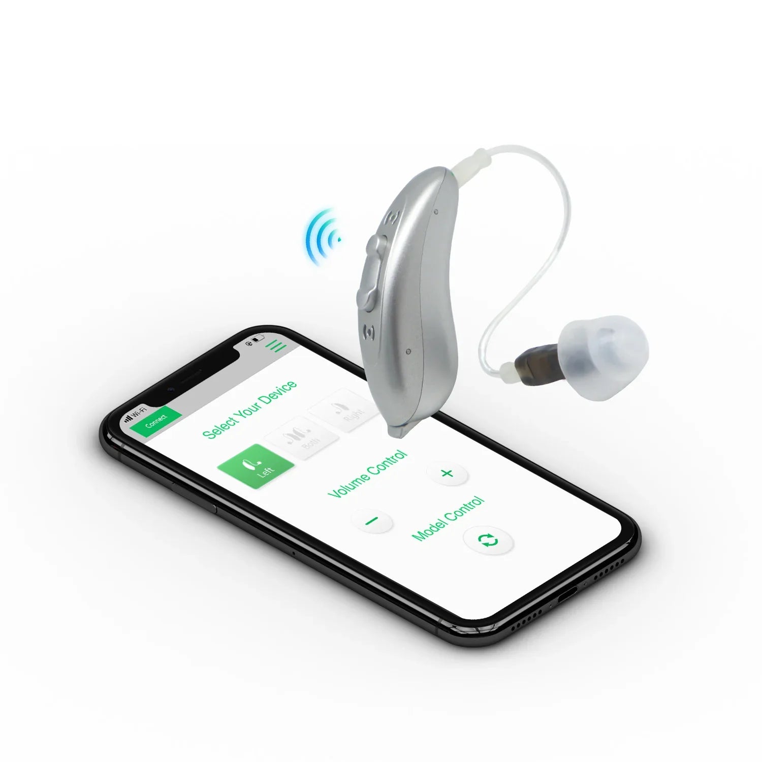 V03B RIC OTC Bluetooth Hearing Aids With App Control | CHOSGO