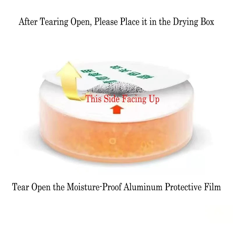 Hearing Aid Dryer Silica Gel Dehumidifier – Moisture-Proof Drying Agent