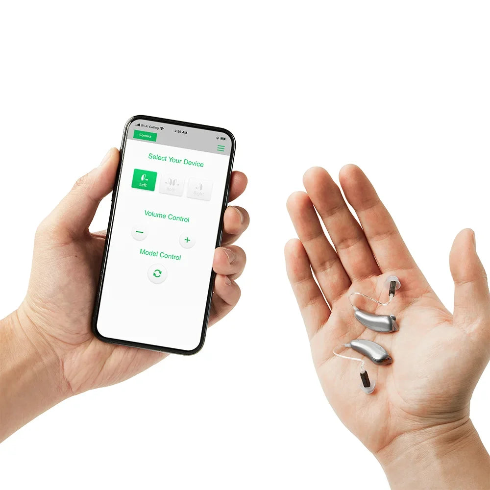 V03B RIC OTC Bluetooth Hearing Aids With App Control | CHOSGO