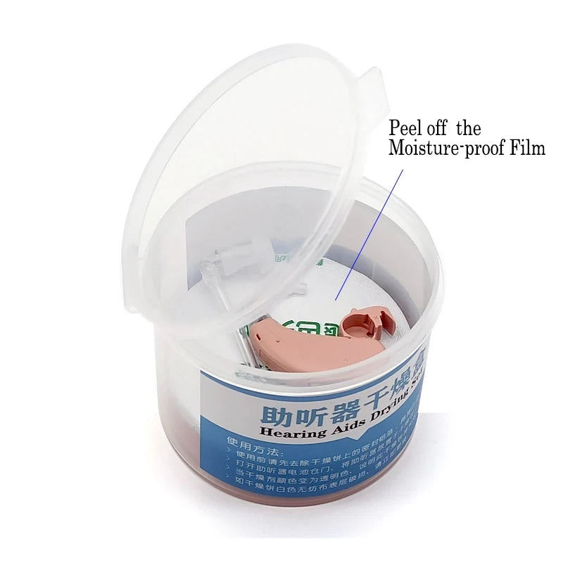 Hearing Aid Dryer Silica Gel Dehumidifier – Moisture-Proof Drying Agent