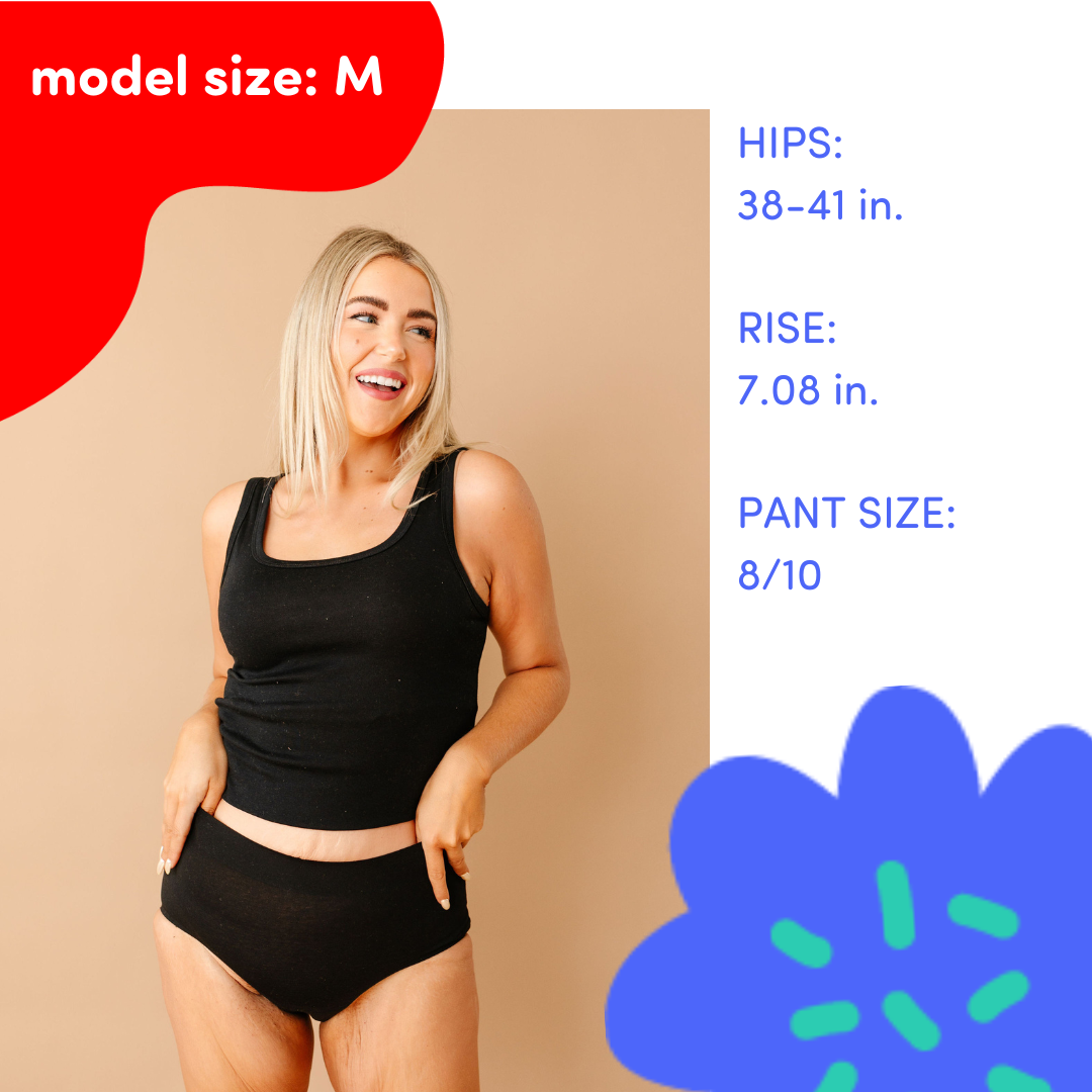 6 Pack Period Underwear