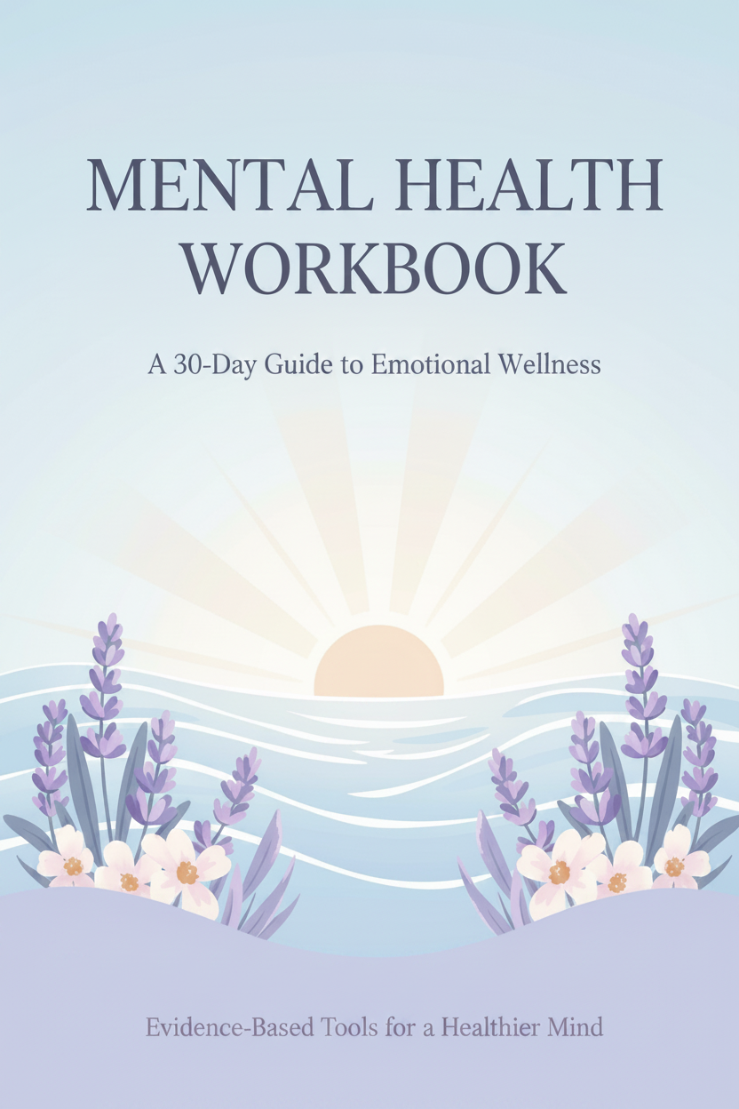 Mental Health Workbook: A 30-Day Guide to Emotional Wellness