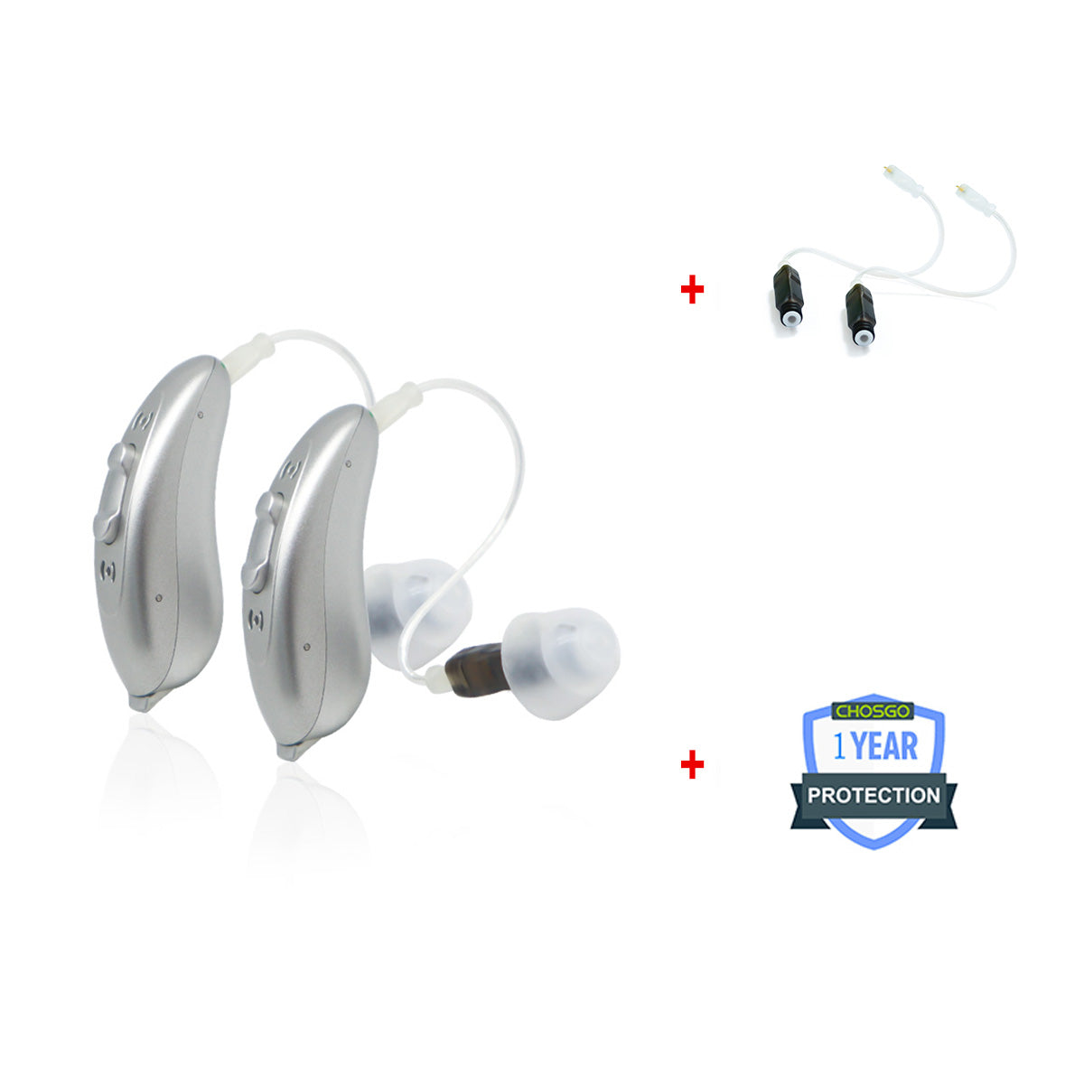 V03B RIC OTC Bluetooth Hearing Aids With App Control | CHOSGO