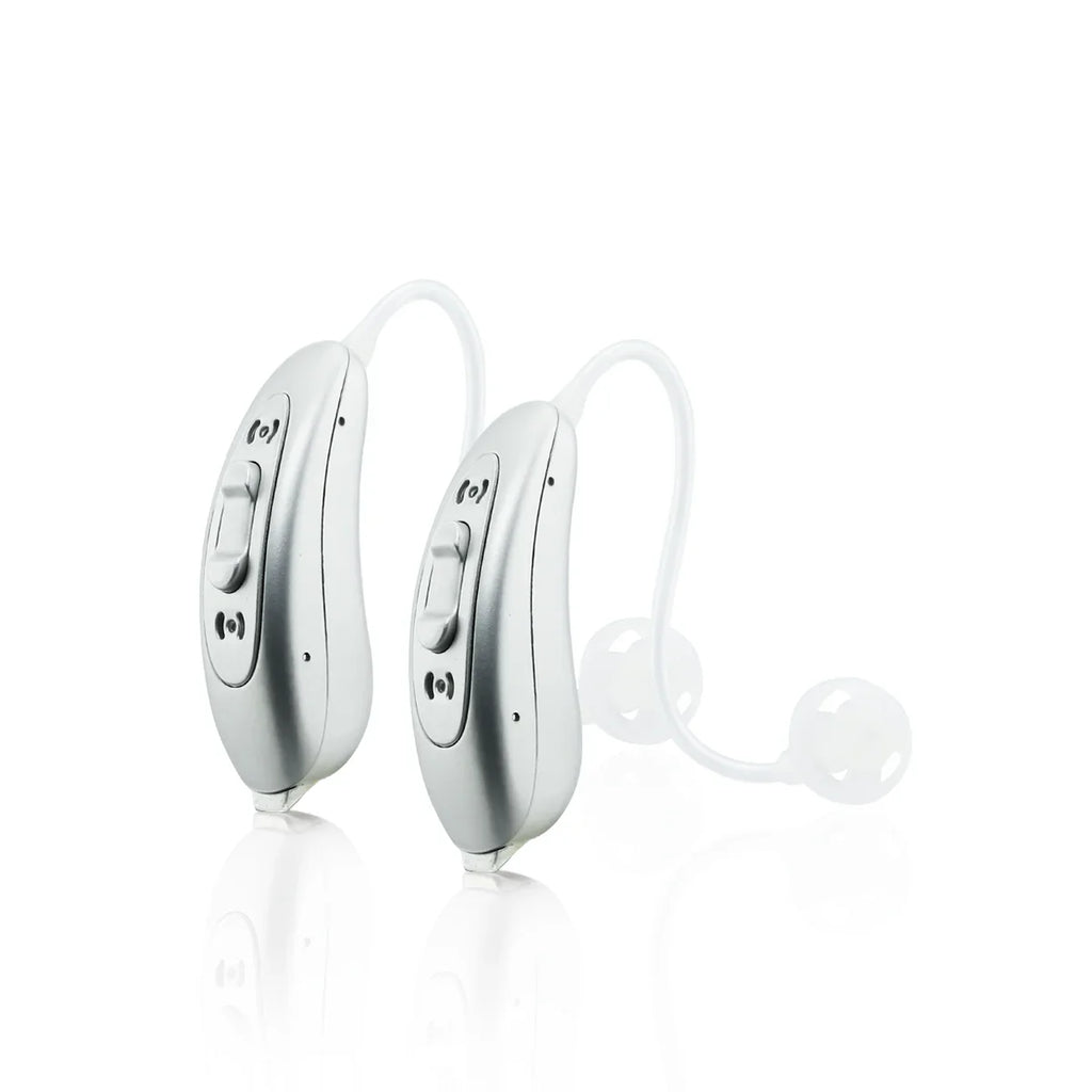 CHOSGO V402R Rechargeable Digital Hearing Aids | OTC FDA-Registered | Noise Cancelling (Pair)
