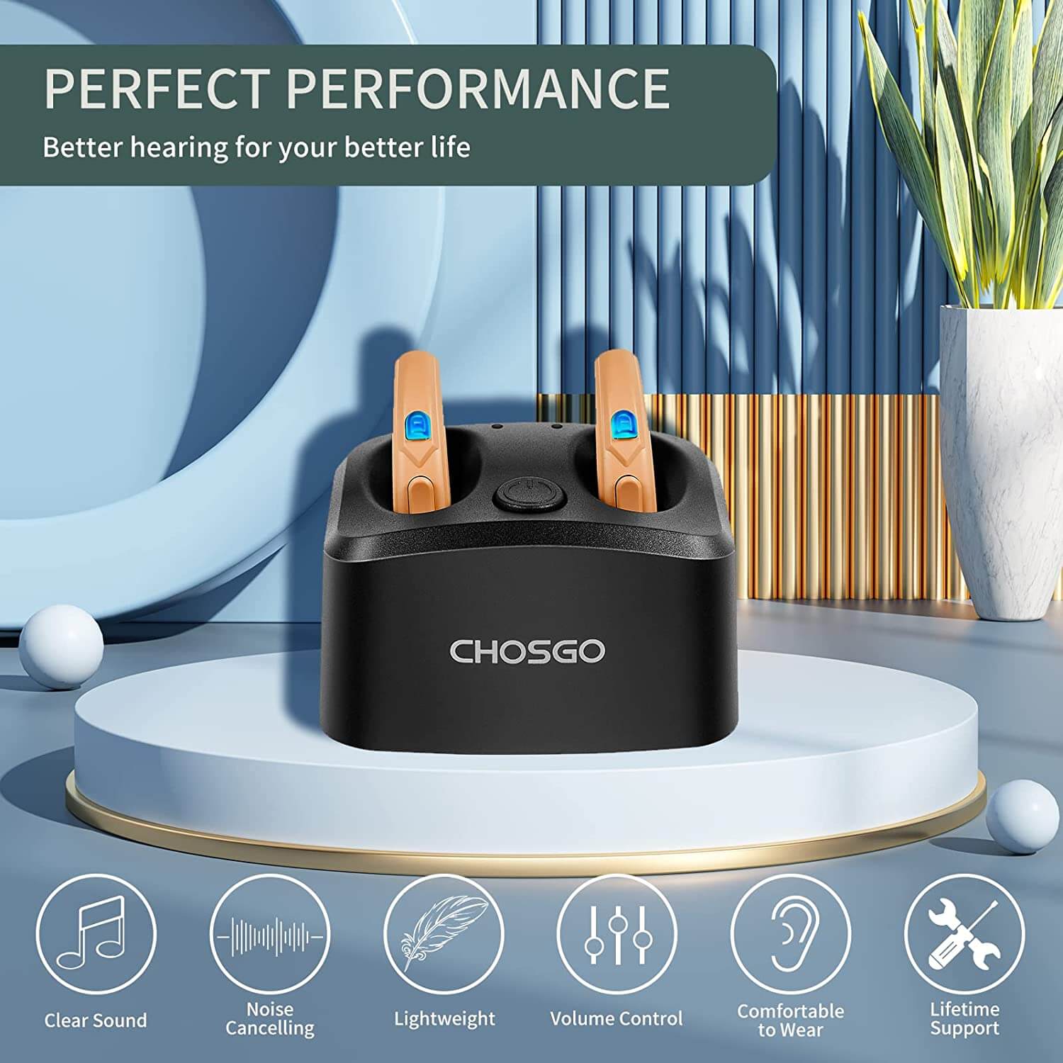 Bro102R BTE Hearing Aids