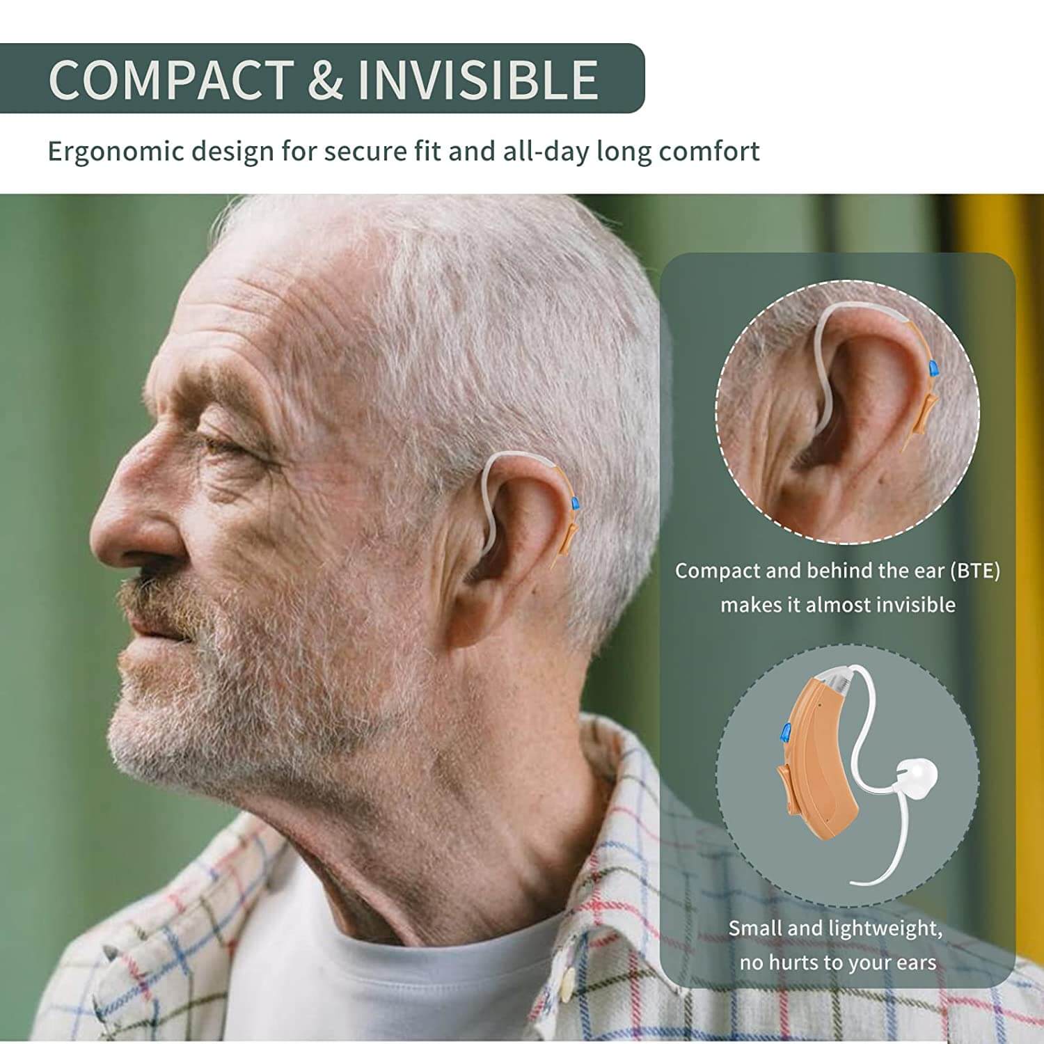 Bro102R BTE Hearing Aids