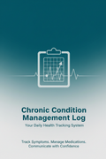 Chronic Condition Management Log Cover