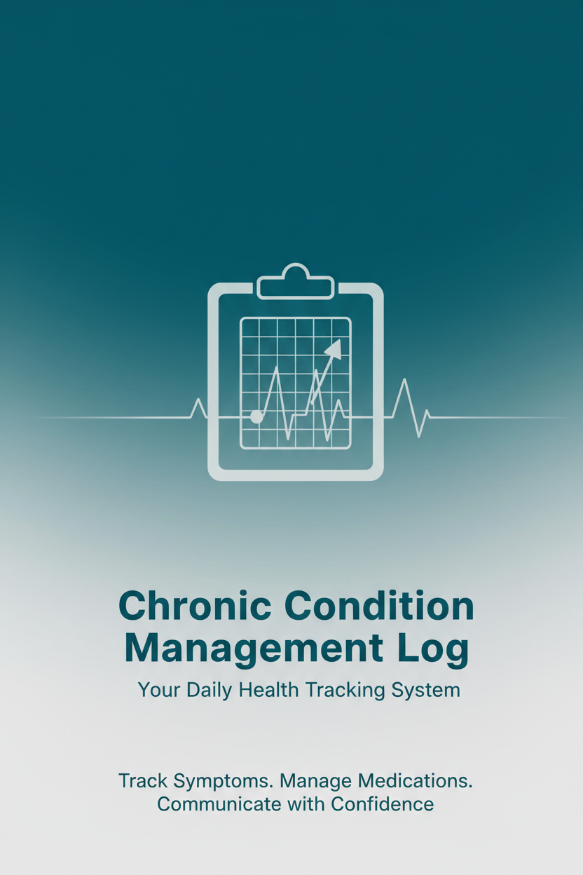 Chronic Condition Management Log Cover