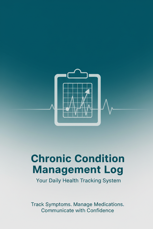 Chronic Condition Management Log Cover