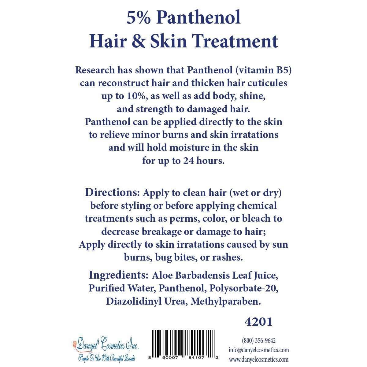 5% Panthenol Hair & Skin Treatment - 8oz