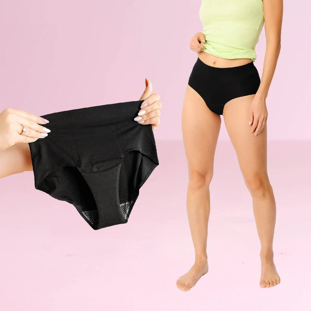 Reusable Menstrual Cup, Disc & Leakproof Underwear Kit