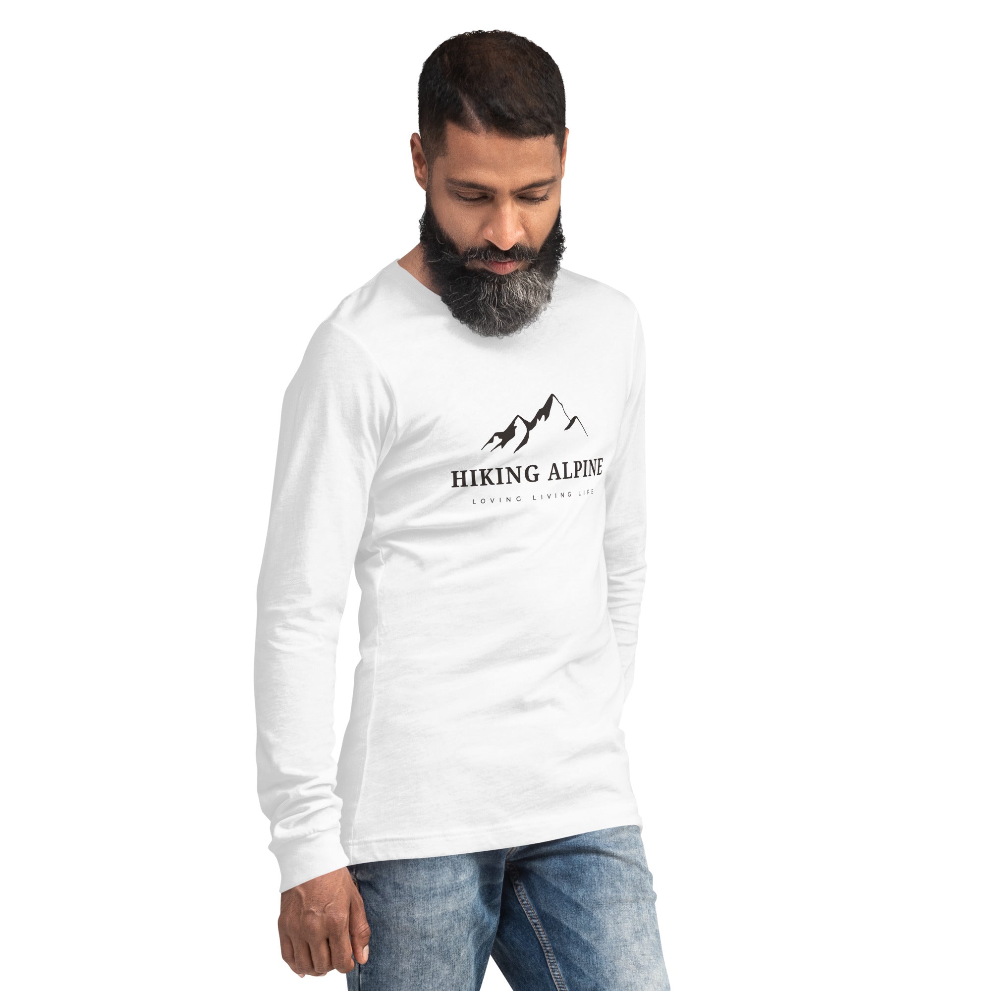 Hiking Alpine Crest Unisex Long Sleeve Tee